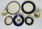 Lot of Pickard Gold and Blue China
