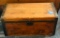 Antique Flat Top Trunk