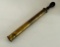 Antique Brass and Wood Duster
