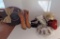 Vintage Hat and Boots Lot