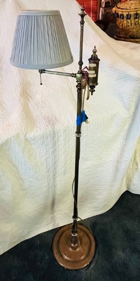 Bronze Wash Base Standing Lamp