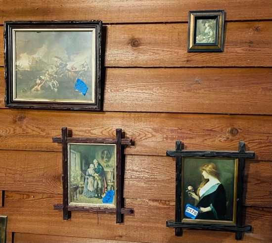 Lot of Four Prints of Historic People