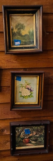 Victorian Antique Wall Lot