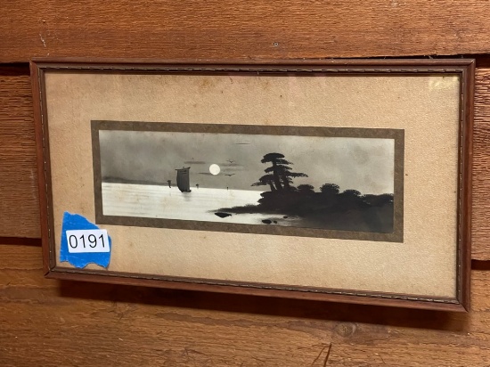Original Harbor Oriental Scene