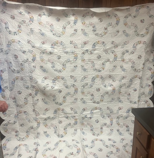 Elizabeth Gray Quilt Variation on Wedding Ring