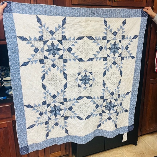 Newer Eight-Pointed Star Quilt