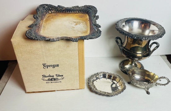 Lot of Silver Plate