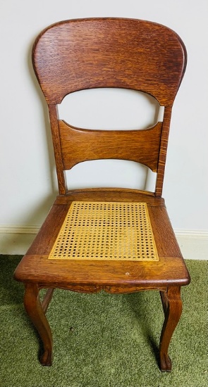 Antique Oak Side Chair