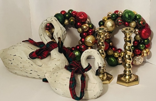 Lot of Vintage Christmas Items