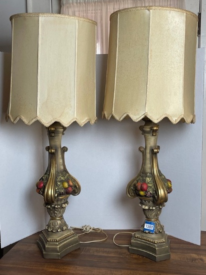 Pair of Ceramic Lamps