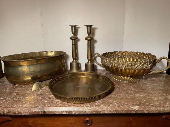 Lot of Brass Items