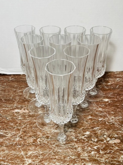 Lot of Champagne Flutes
