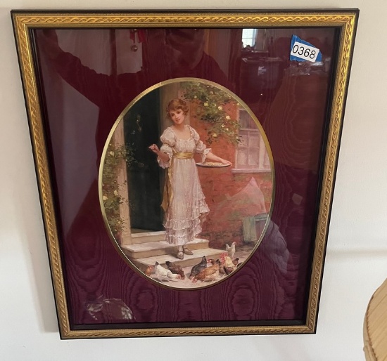 Pair of Framed and Matted Prints