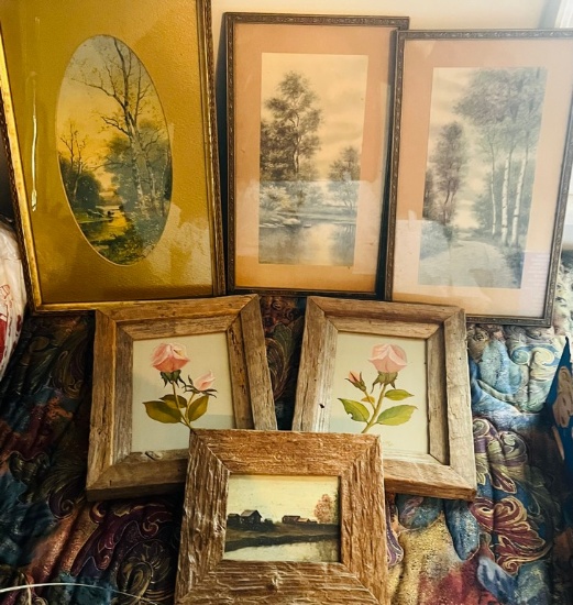Lot of Frame and Prints