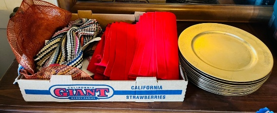 Lot of Charges and Placemats