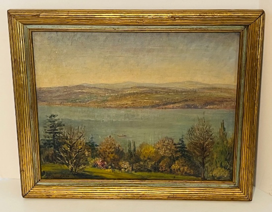 Early Oil on Canvas Artist Signed