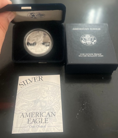 1999 American Eagle Silver Dollar in Government Pack