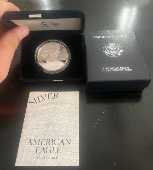 1999 American Eagle Silver Dollar in Government Pack