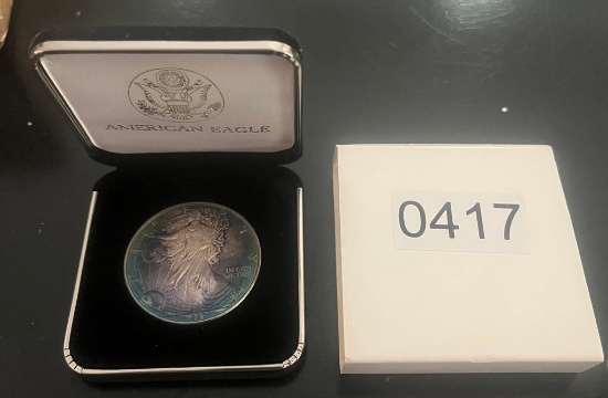 1997 American Eagle Silver Dollar in Government Pack