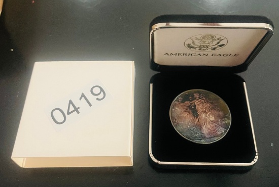 1995 American Eagle Silver Dollar in Government Pack