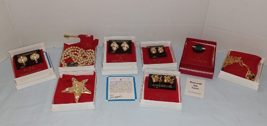 Tray Lot J. K. L. New Designer Costume Jewelry