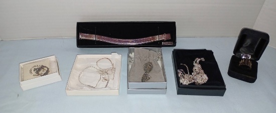Tray Lot New Sterling Silver Jewelry