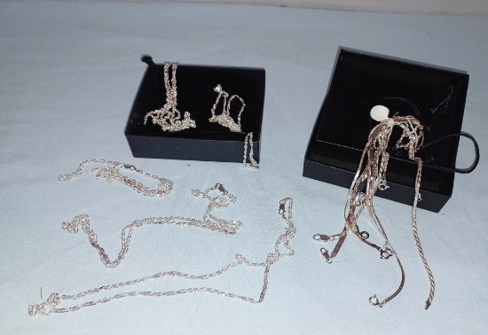 Sterling Bracelets & Necklace