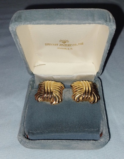 14 K Gold Earrings
