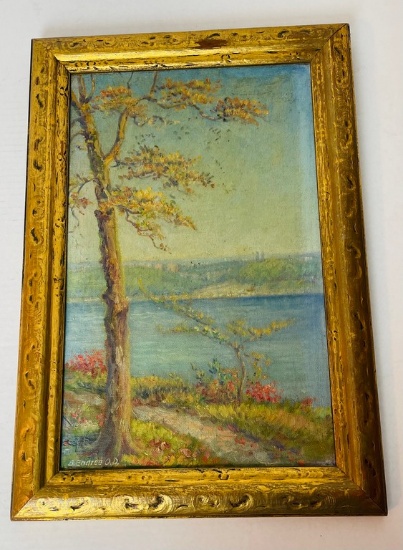Victorian Oil on Board Signed G. Endres O.D.