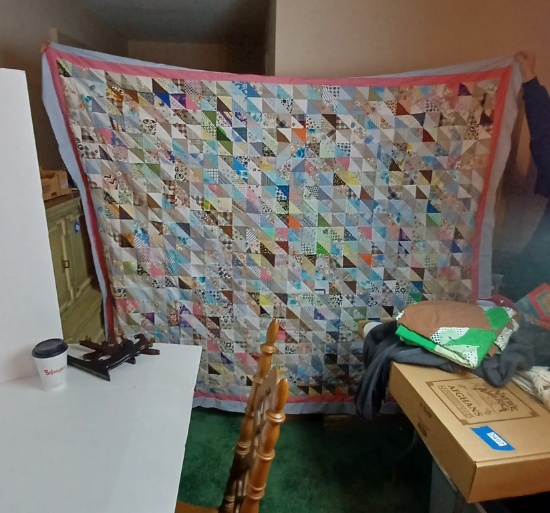 Two Vintage Quilt Tops