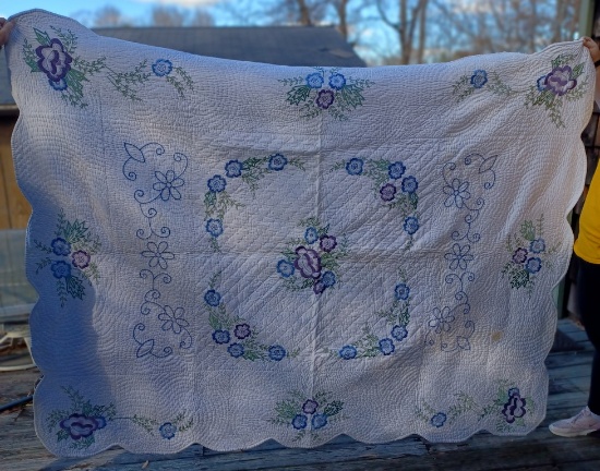 Contemporary Hand-Made Quilt