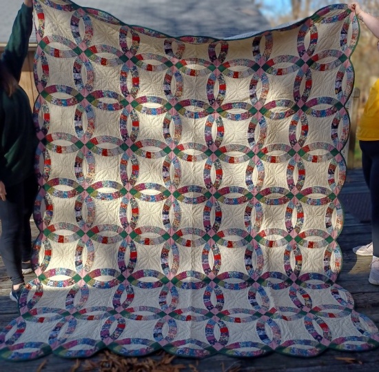 New Wedding Ring King Size Quilt