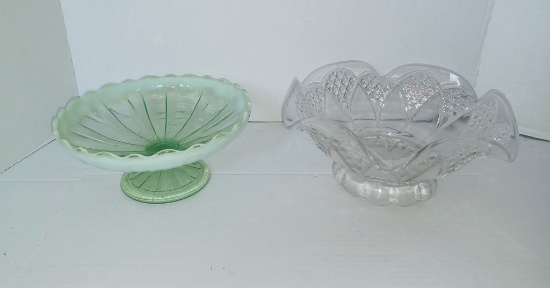 Lot of Depression Glassware