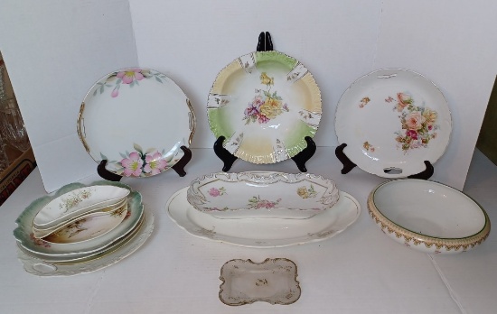 Lot of Victorian Porcelain Dishes