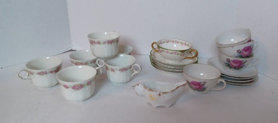 Lot of Cups and Saucers