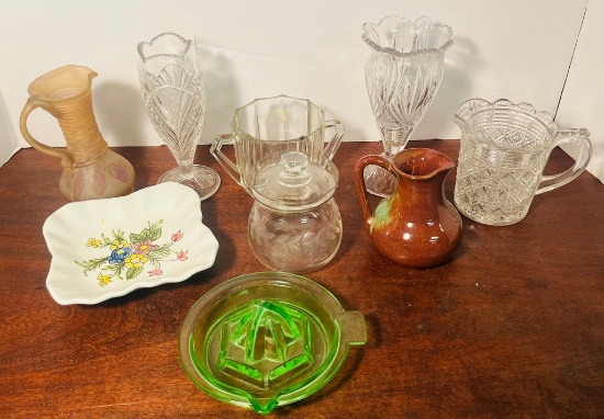 Lot of Miscellaneous Depression Glass