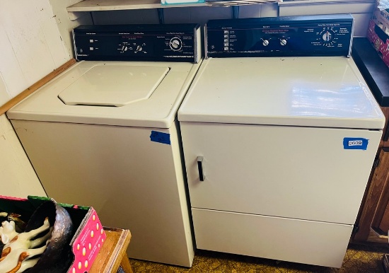 GE Washer and Dryer