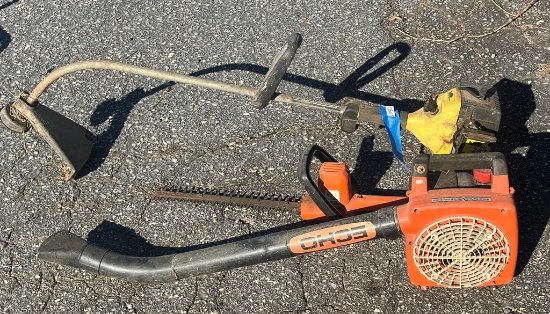 Electric and Gas Powered Yard Tools
