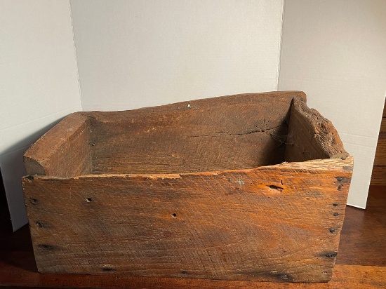 Old Wooden Feed Trough