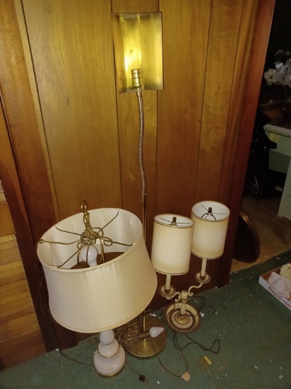 Vintage Lamp Lot