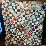 Antique Pieced  Quilt Top