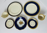 Lot of Pickard Gold and Blue China