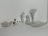 Lot of Antique Crystal and Glassware