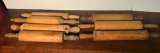 Lot of Seven Antique Rolling Pins