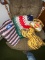 Afghan Lot and Stuffed Tiger