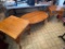 Broyhill Oak Coffee Table and Pair of End Tables