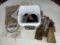 Lot of Work Gloves and Arrow Cupples 3 Ply Bags