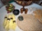 Wooden Bowl with Wooden Fruit and More