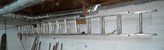 Aluminum Ladder Lot