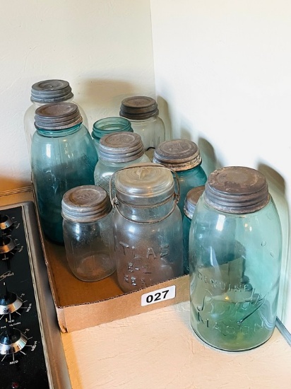 Lot of Antique Jars